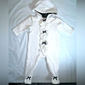 Nanette Lapore Baby girls 3-6 month quilted onesie.